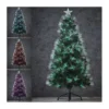 SAPIN FIBRE OPTIQUE VERT HIGHLAND MULTICOL.120CM - LUCA LIGHTING