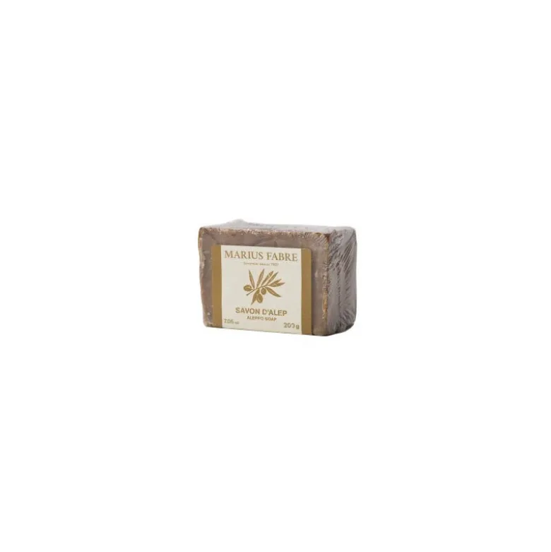Savon d'Alep 200 g à l'huile d'olive et de laurier filmé ALEP - SAVONNERIE MARIUS FABRE