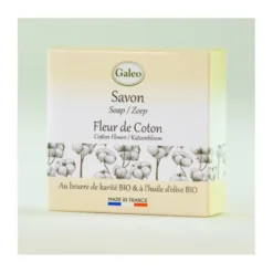 Savon 100g fleur de coton - GALEO