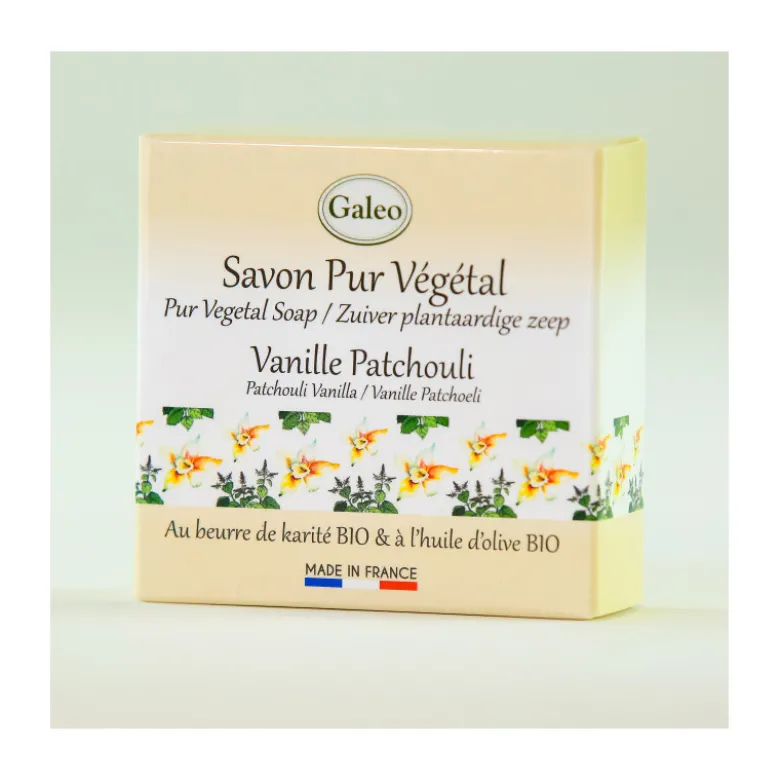 Savon 100g vanille patchouli - GALEO