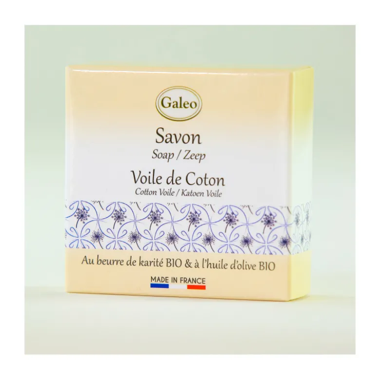 Savon 100g voile de coton - GALEO