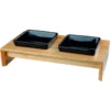 Set écuelles 2x0.4l 36x19x7 écuelles: noir - TRIXIE