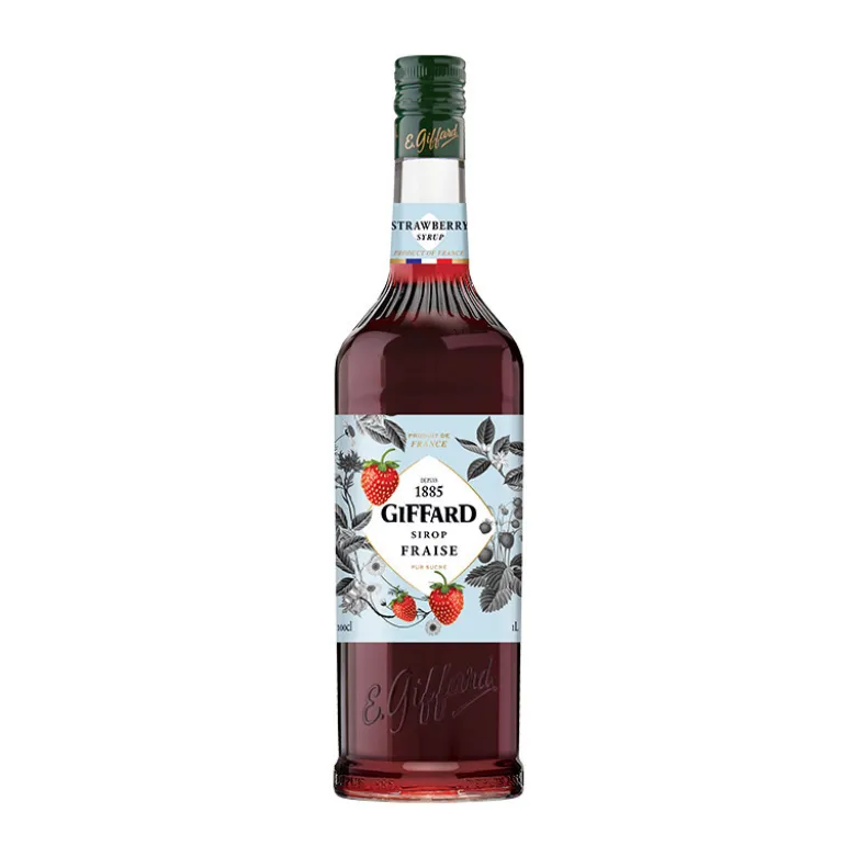 Sirop fraise 1 L - GIFFARD