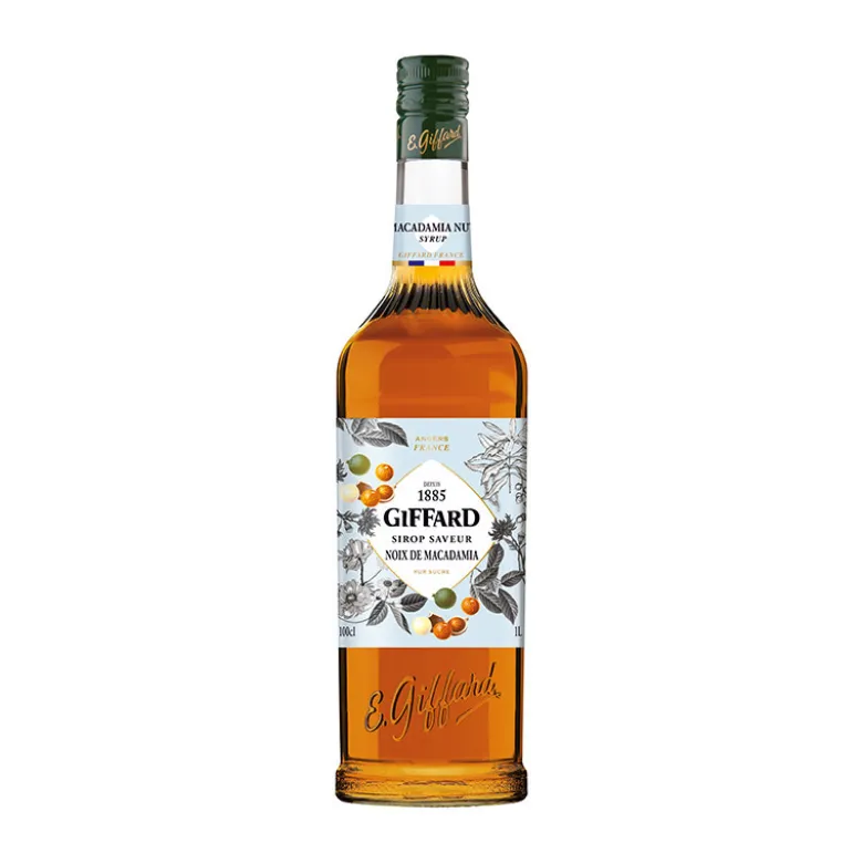 Sirop noix de macadamia 1 L - GIFFARD