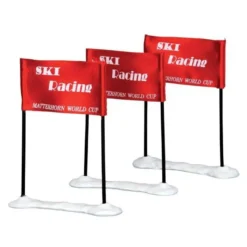 SKI RACING FLAG SET OF 3 - LEMAX