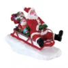 SLEDDING WITH SANTA - LEMAX