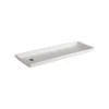 Soucoupe balconnière Barcelona 40x17 blanc - ELHO