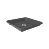 Soucoupe carrée universelle l25 anthracite- ELHO