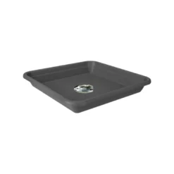 Soucoupe carrée universelle l35 anthracite- ELHO
