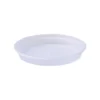 Soucoupe ronde Elho "Provence" transparente - ø10cm