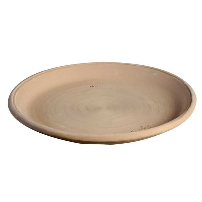 Soucoupe ronde Goicoechea terre cuite étanche - ø45cm