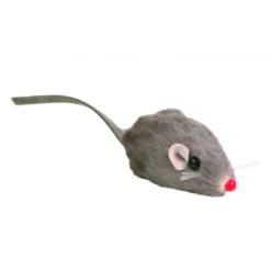 Souris peluche avec cloche x160 5cm - TRIXIE