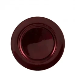 Sous assiette Mila ø28 rouge - EDELMAN