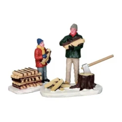 STACKING FIREWOOD - LEMAX