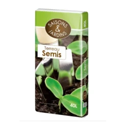 Terreau semis 40l - SAISONS ET JARDINS