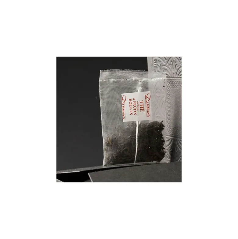 Thé Dammann "4 Fruits rouges" - Boîte de 25 sachets Cristal