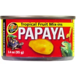Tropical fruit mix papaya - ZOOMED