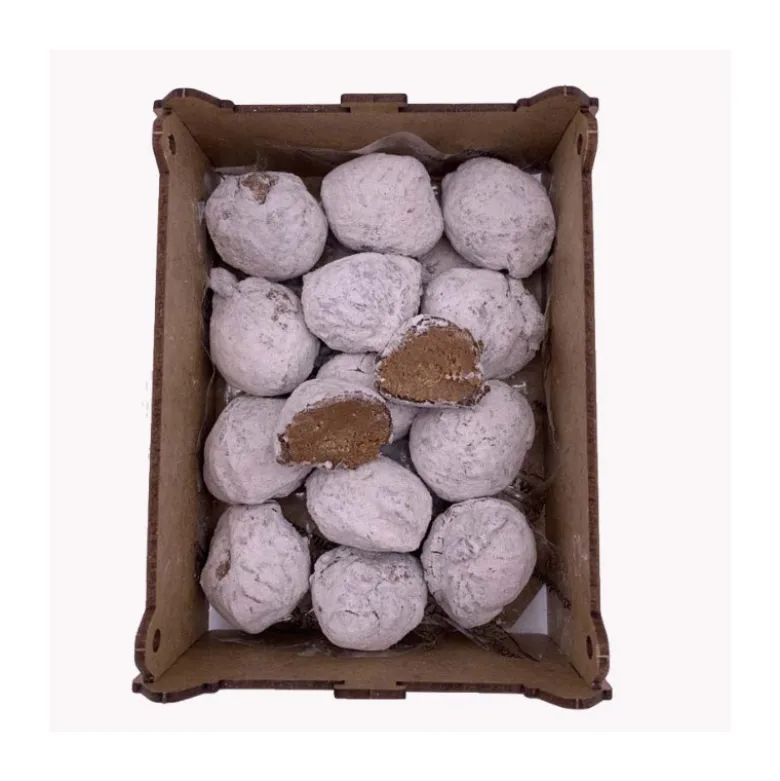 Truffes chocolat au lait et praliné bte 200g - LA FABRIQUE À BISCUITS HONFLEUR