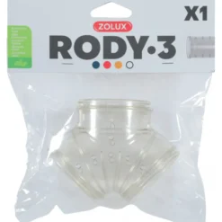 Tube y rody gris transparent - ZOLUX