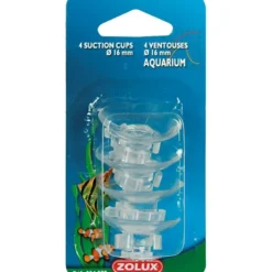 Ventouses aqua.16mm x4 - ZOLUX