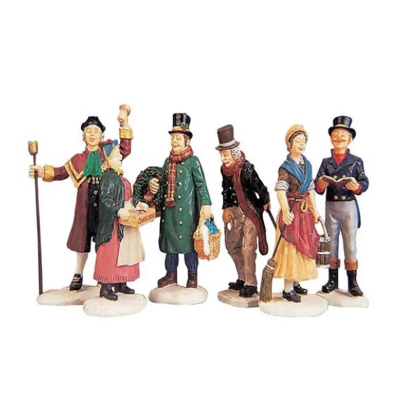 VILLAGE PEOPLE FIGURINES - LEMAX