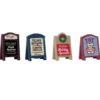 VILLAGE SIGNS SET OF 4 - LEMAX