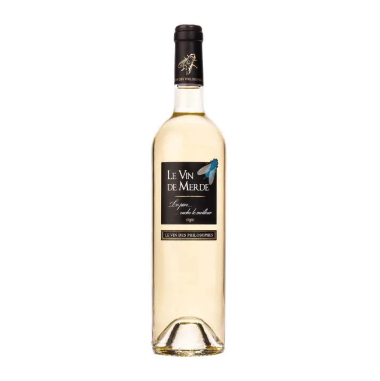 Vin de France blanc 75 cl - LE VIN DE MERDE