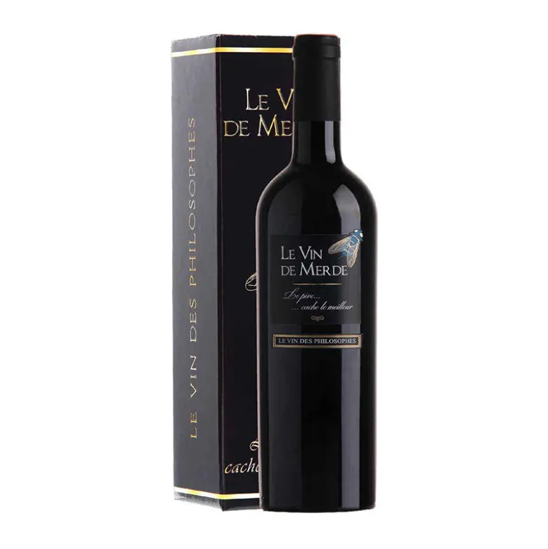 Vin de France rouge magnum 1,5 L - LE VIN DE MERDE