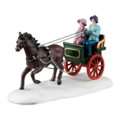 WINTER CARRIAGE RIDE - LEMAX