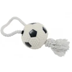 Zolux jouet balle foot + corde 10cm 480778 - ZOLUX