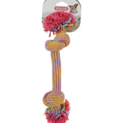 Zolux jouet corde 2 noeuds coul 25cm 480355 - ZOLUX