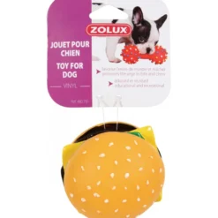 Zolux jouet hamburger vinyl 8cm 480781 - ZOLUX